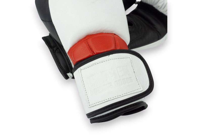 Chosen Supergel Premium Boxing Gloves-white/red